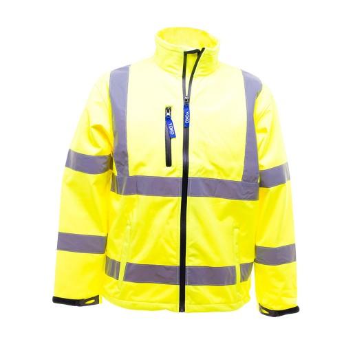 

Yoko Mens Hi-Vis Sofshell Jacket M