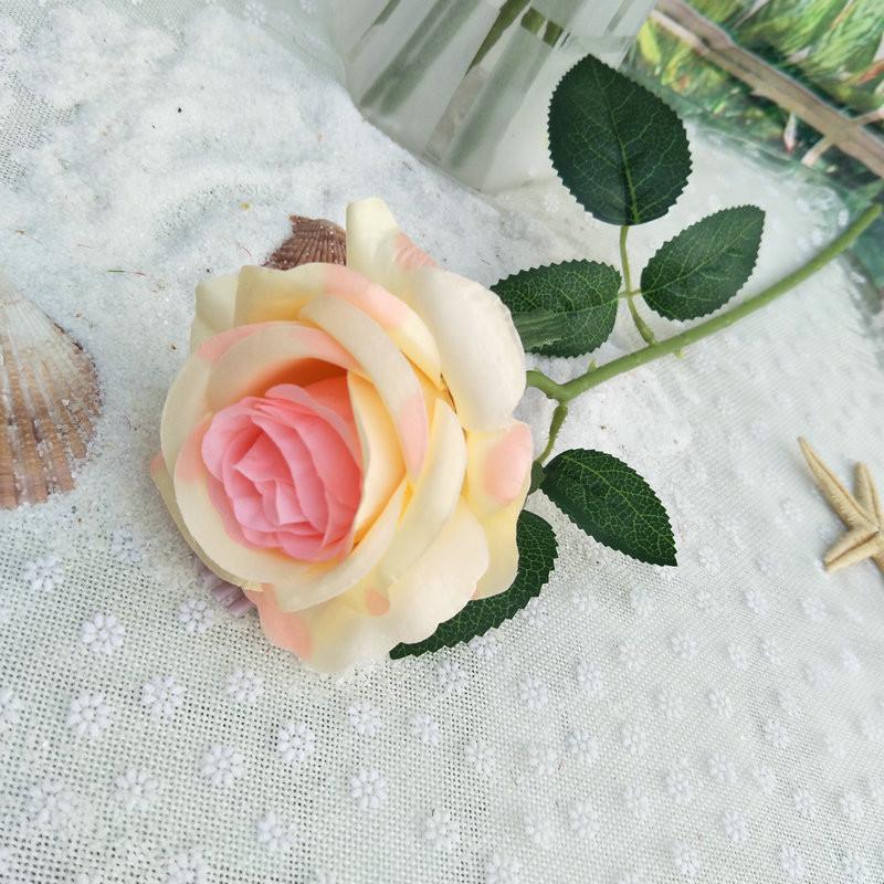 Realistic Roses Faux For Wedding Bouquets Home Styling Photography Accessories