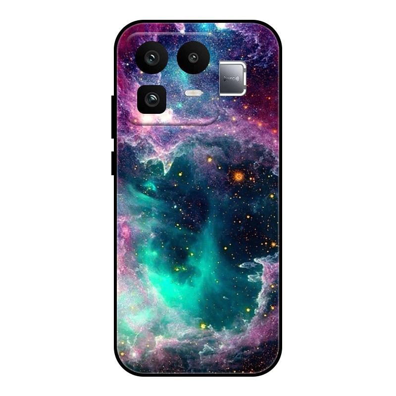 For Realme Neo8 Case Luxury Silicone Space Painted Soft Bumper for Realme Neo 8 RMX8899 Phone Cover TPU Funda Starry sky Cartoon
