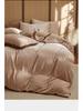 Japanese Class A Full Matte Velvet 3D Carved Mother-Baby 4-Piece Winter Bedding Set