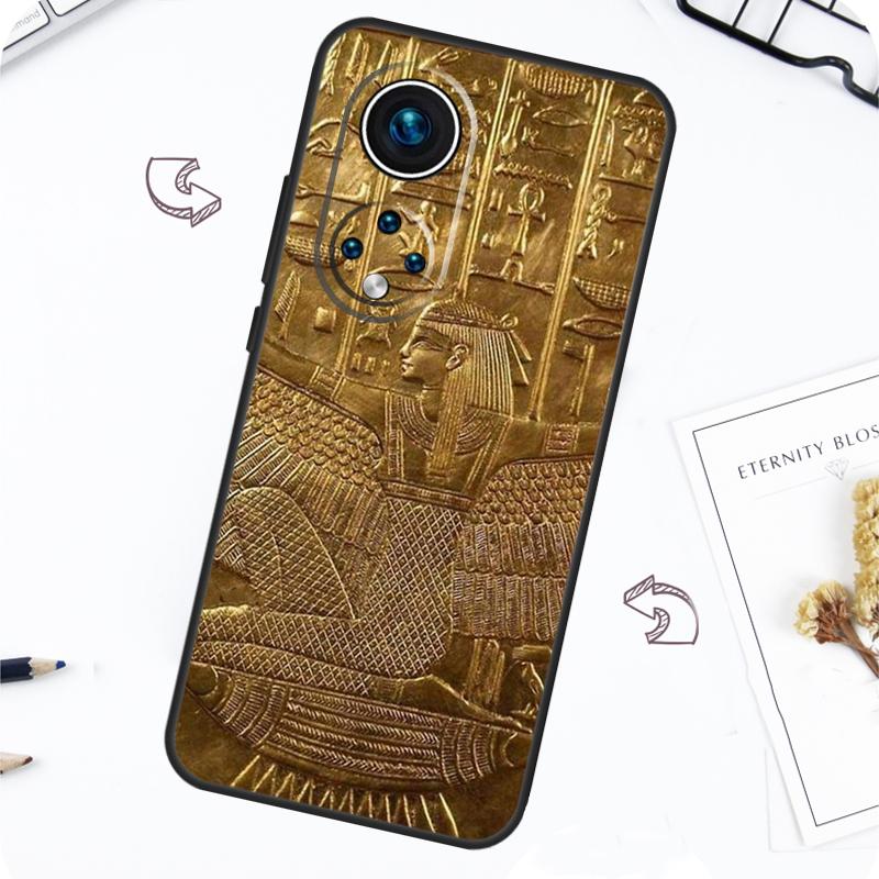 Egypt Pharaoh Mural Case For Honor Magic 7 Lite 5 6 Pro Honor 200 50 70 90 Lite X8b X9a X8a X8 X9 X9c X9b Cover
