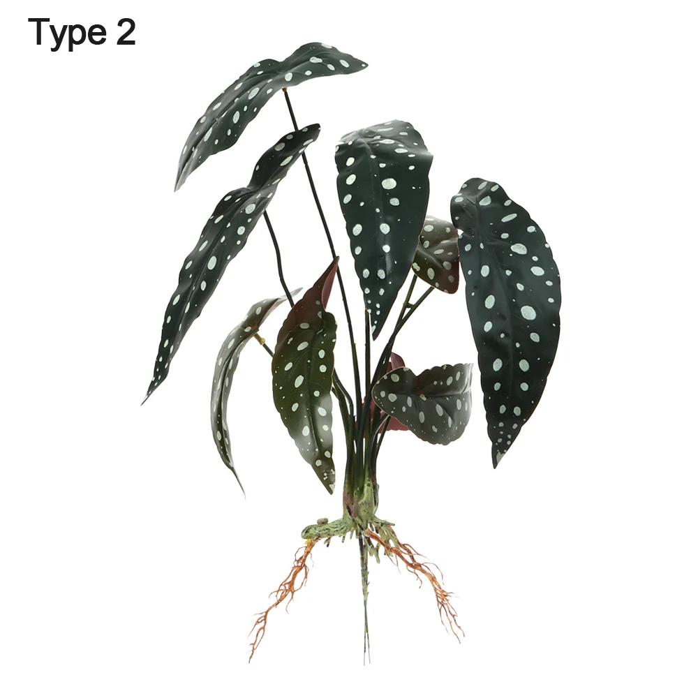 Party Supplies Desktop Ornament Office Shop Simulation Greenery Plant Wall Artificial Hydroponic Plants With Root
