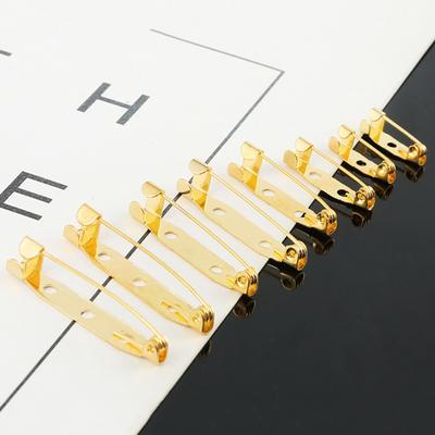 Home Party Supplies Jewelry Accessories Base Pins Brooch Settings Popular Brooch Jewelry Making Clip For DIY Safety Pins 10pcs/lot Blank Base