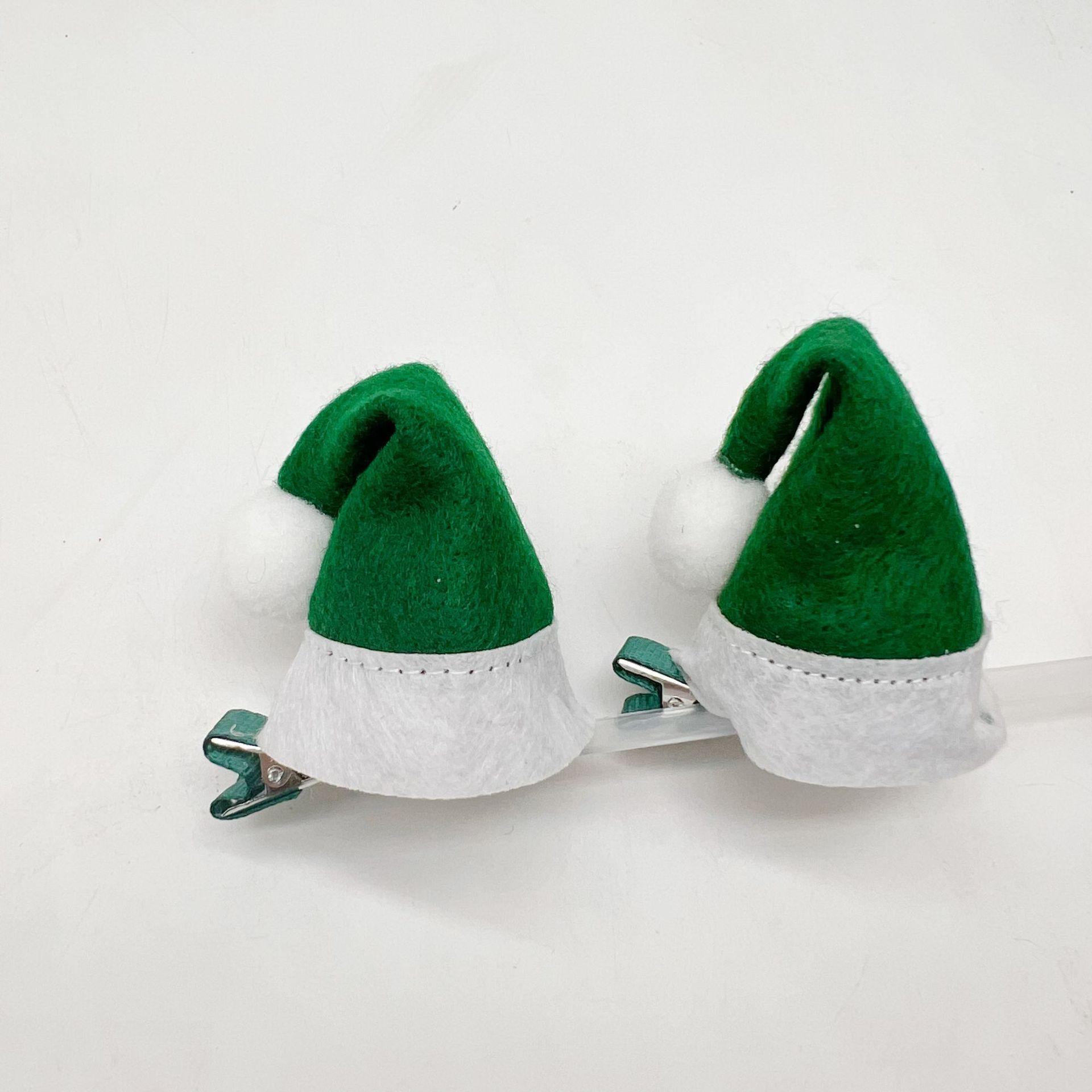 

Мила 3D плюшева різдвяна шапка-заколка для волосся, святкова фотодекорація та подарунок