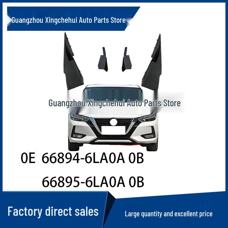 Fits 20-24 Sylphy 14th Gen: Windshield Corner & Mirror Trim Small Right 66894-6LA0B
