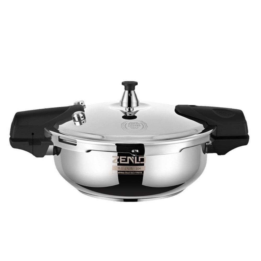 Stainless Steel High Pressure Cooker Explosion-Proof Gas Cooker Pot  Kitchen Cooking Tool