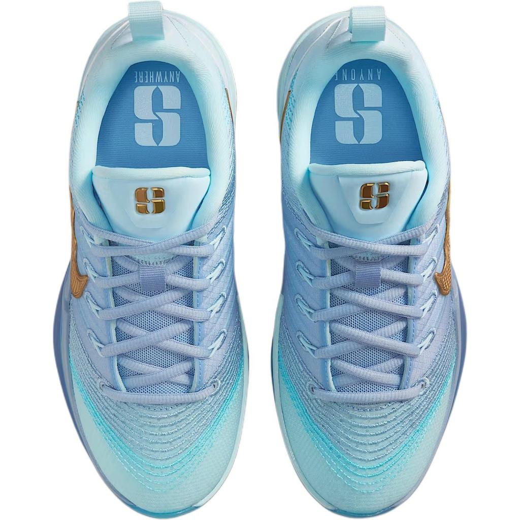 Nike Sabrina 3 Slip Resistant Low top Children's Basketball Shoes Blue White Kids' IB3088-400