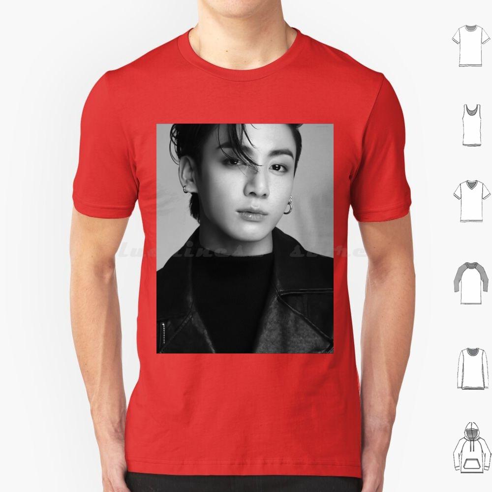 Jungkook T-Shirt Große Größe 100% Baumwolle Jungkook Suga Ästhetik Suga Namjoon Rm V Taehyung V Joonie Hobi Hoseok Jimin Jin