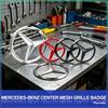 188/210mm Car Front Grille Badge Decal Cover Emblem Stickers Auto Accessories For Mercedes Benz A180 A200 W205 E63 AMG 2014 2015 W166 W246 W242 W176
