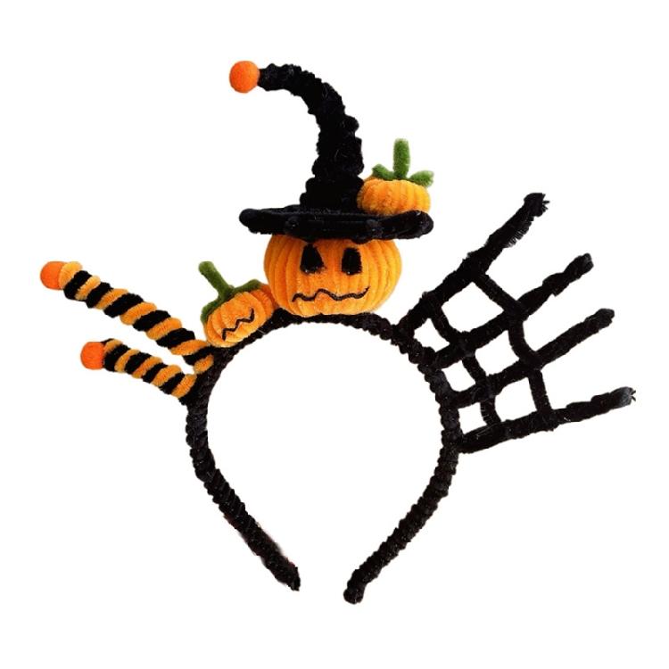 Twistable Plastic Hairband For Halloween Dressing up Event Creative Hairstyle Accessory With Flexible Comfortable Design