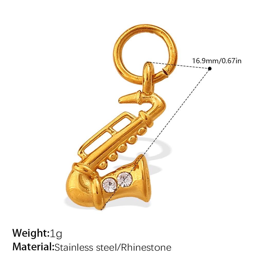 Hip Hop Toy Pistol Accessories Handsome Trend Punk Pendant