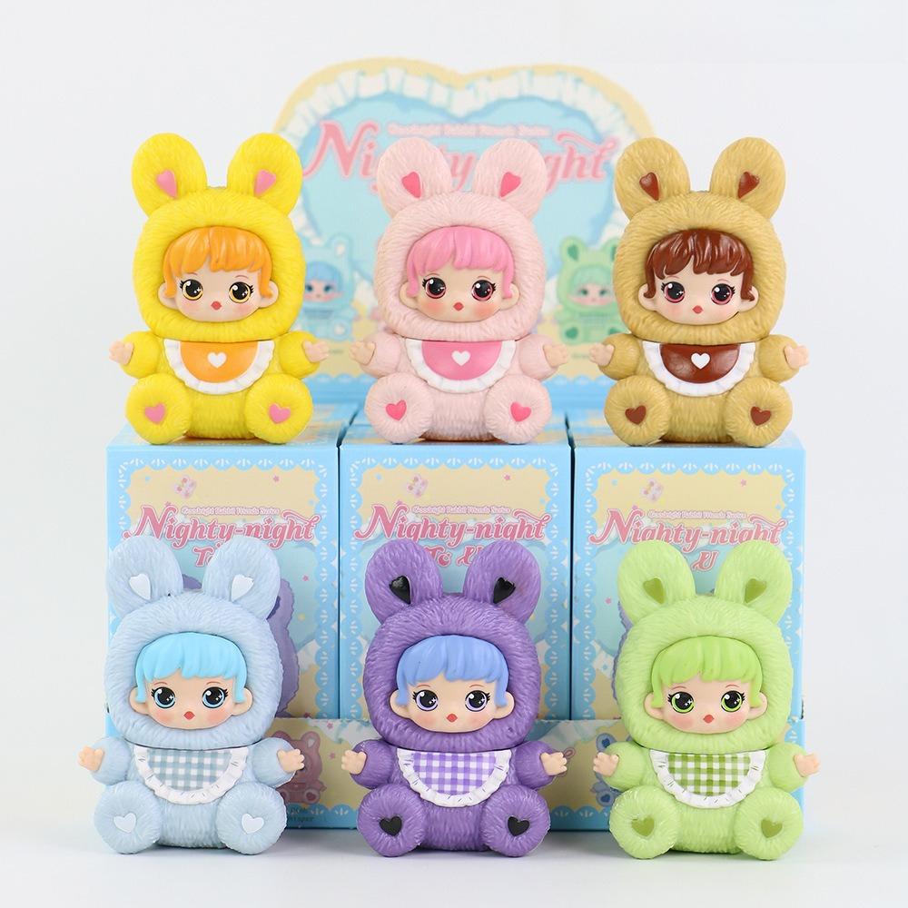 New Genuine Miana Nighty-Night To U Series Vinyl Blind Box Cute Pendant Doll Room Decoration Collection Mystery box Toy Gift
