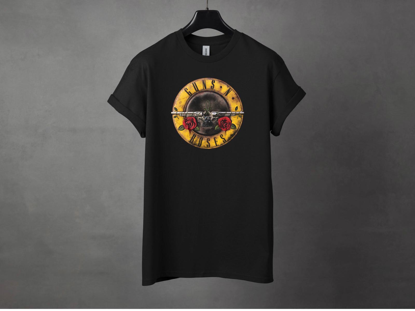 Sizes S-2XL Guns N Roses 1 Premium Rock Tee Brand New L