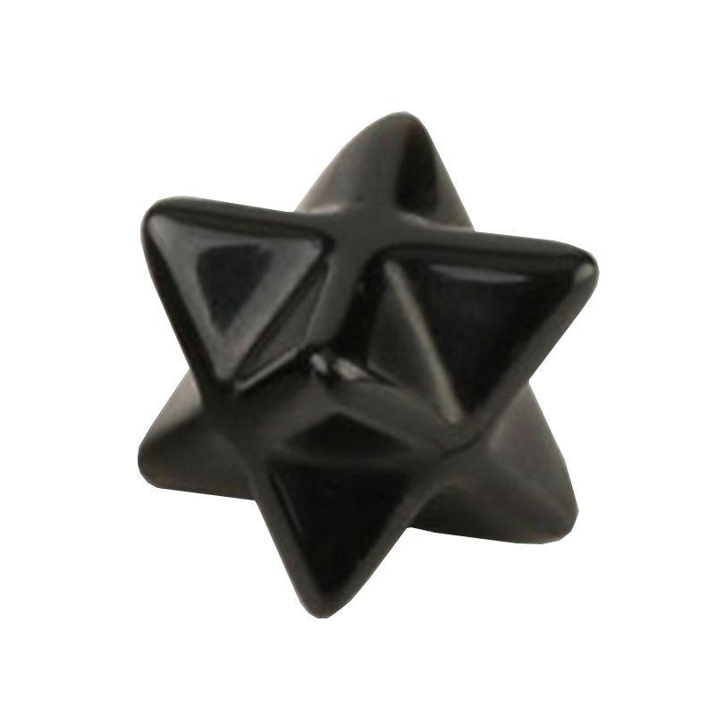 Merkaba Star Crystal Natural Jewelry Meditation Sacred Healing Decoration Energy