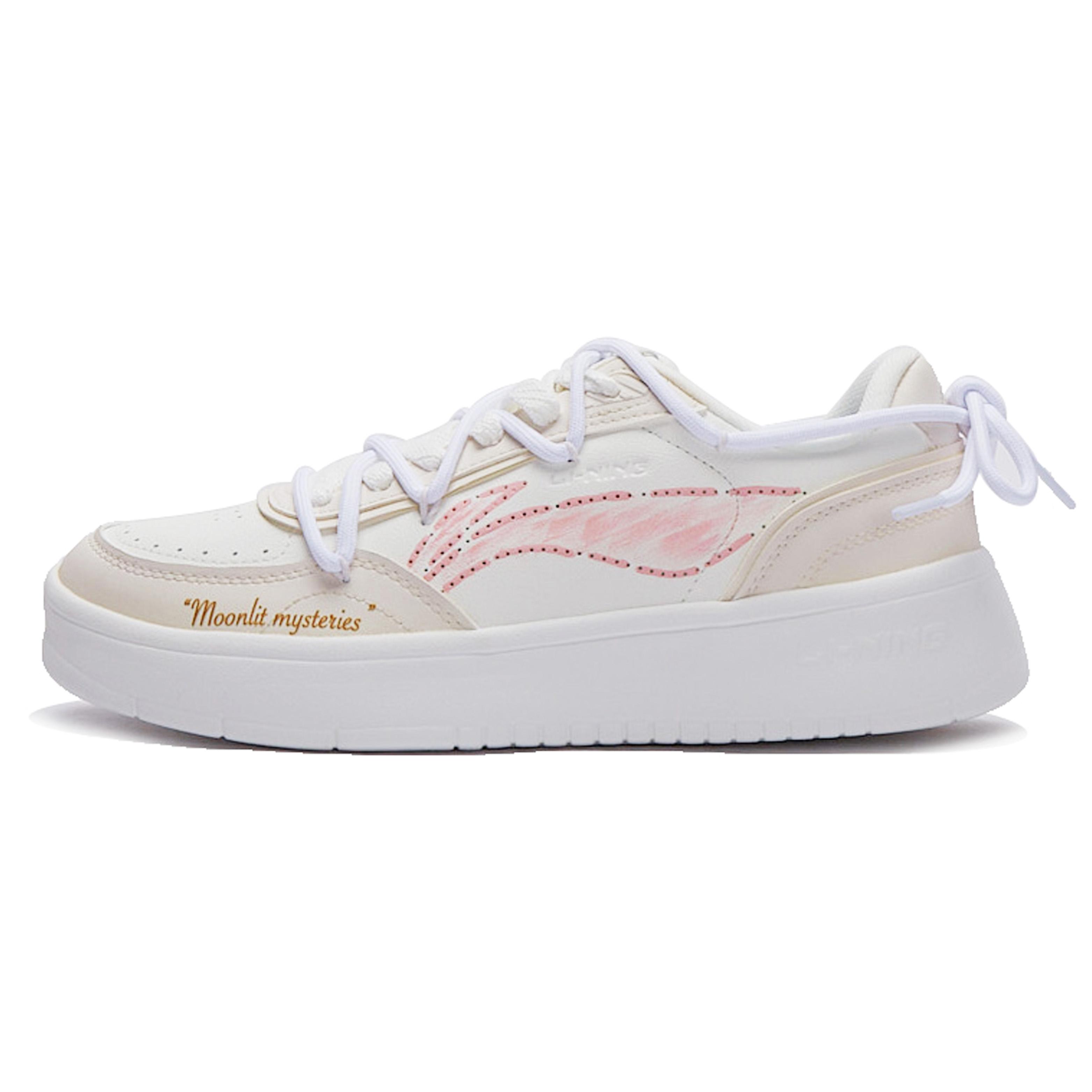 

Li Ning Sourdough Bubble Jellyfish, Creamy Apricot Peach Slip Resistant Abrasion Resistant AGCU112-6(Team15-) 38