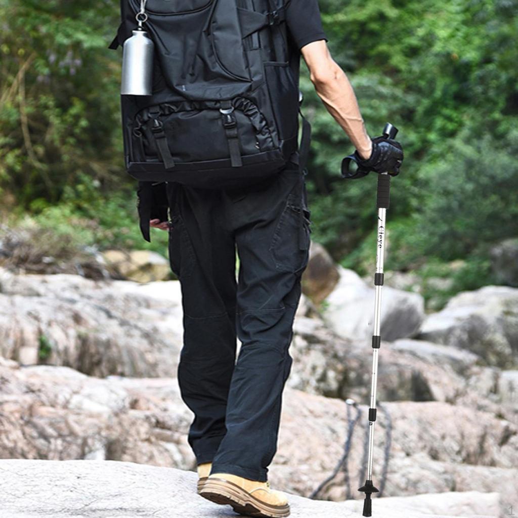 Hiking Poles Adjustable Portable Walking Cane for Backpacking