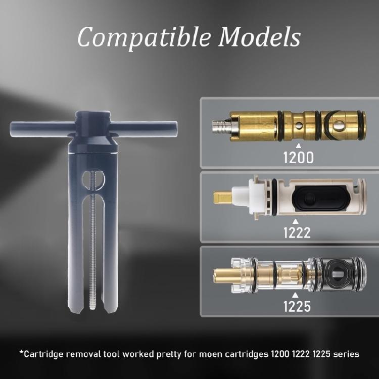 Professional Valves Cores Removal Tool Cartridge Puller Tool For Removing Pressure Balanced Shower And Tub Valves Cores