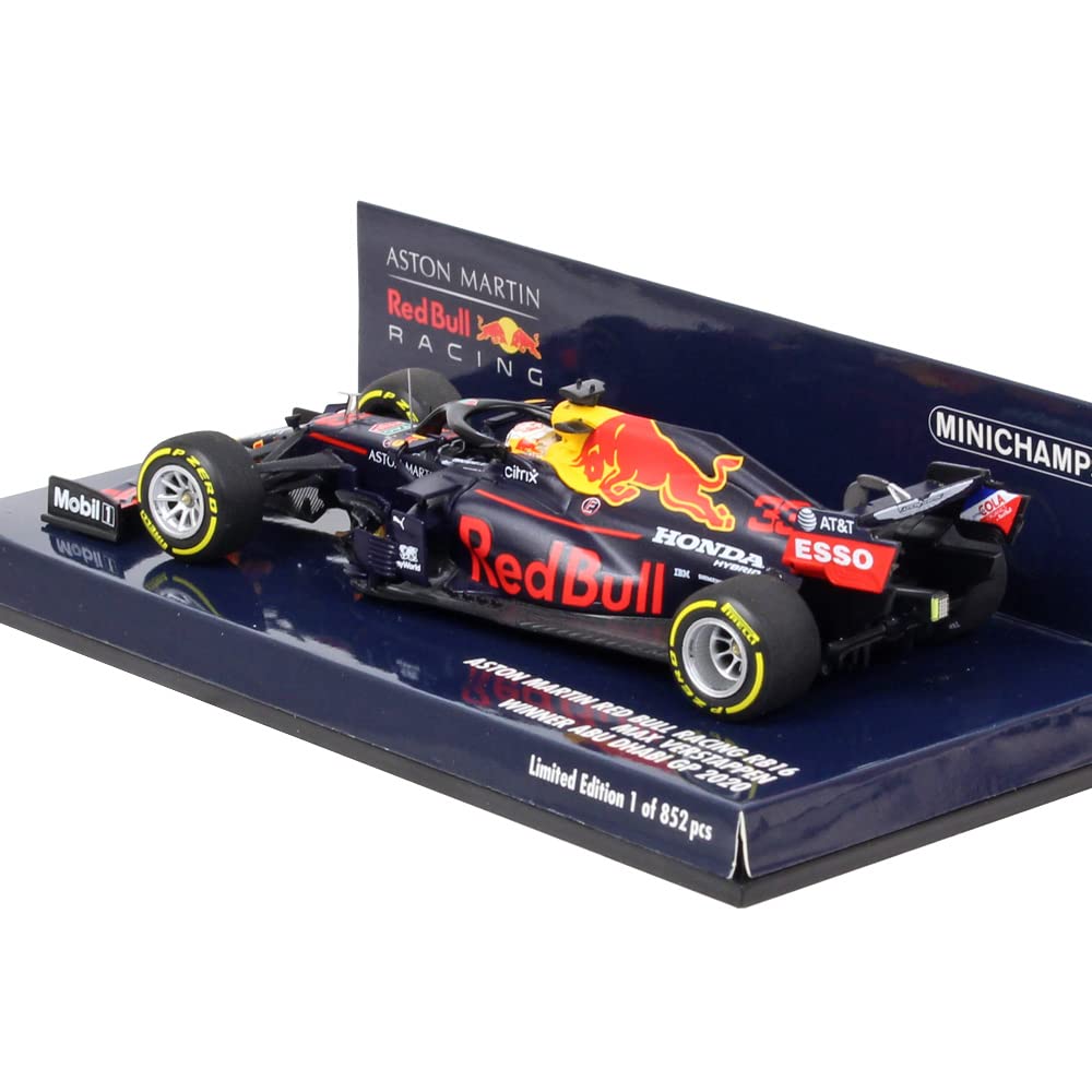Minichamps Red Bull Racing RB16 F1 2020 Abu Dhabi GP Winner Verstappen 1/43 #33 M.