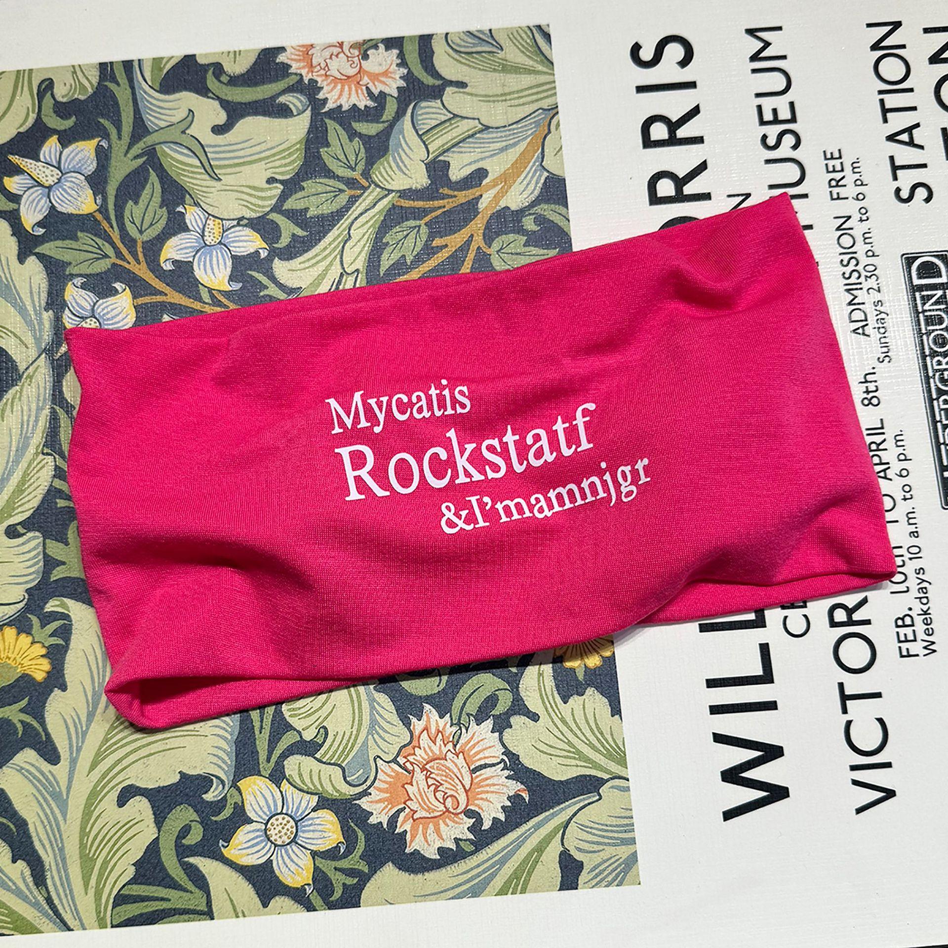 

Four-season wide-edged solid-color headband, going out for sports, running, sweat-absorbing and antiperspirant headband, showing face, small headband рожевий червоний колір