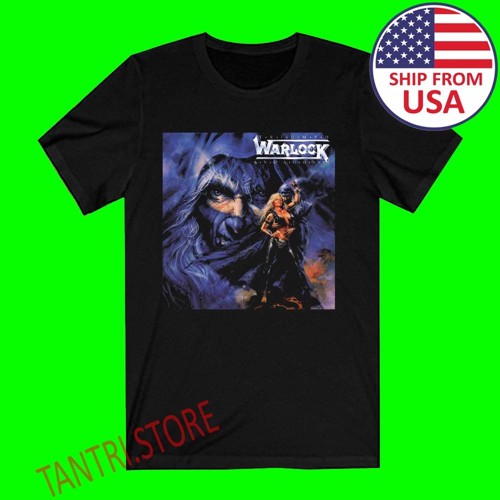 

Warlock Triumph And Agony Men s Black Size S to 3XL S