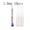 10pcs 3D Printer Nozzle Cleaning Kit 0.15/0.2/0.25/0.3/0.35/0.4/0.5/0.6/0.8/1.0mm Stainless Steel Nozzle Cleaning Needles