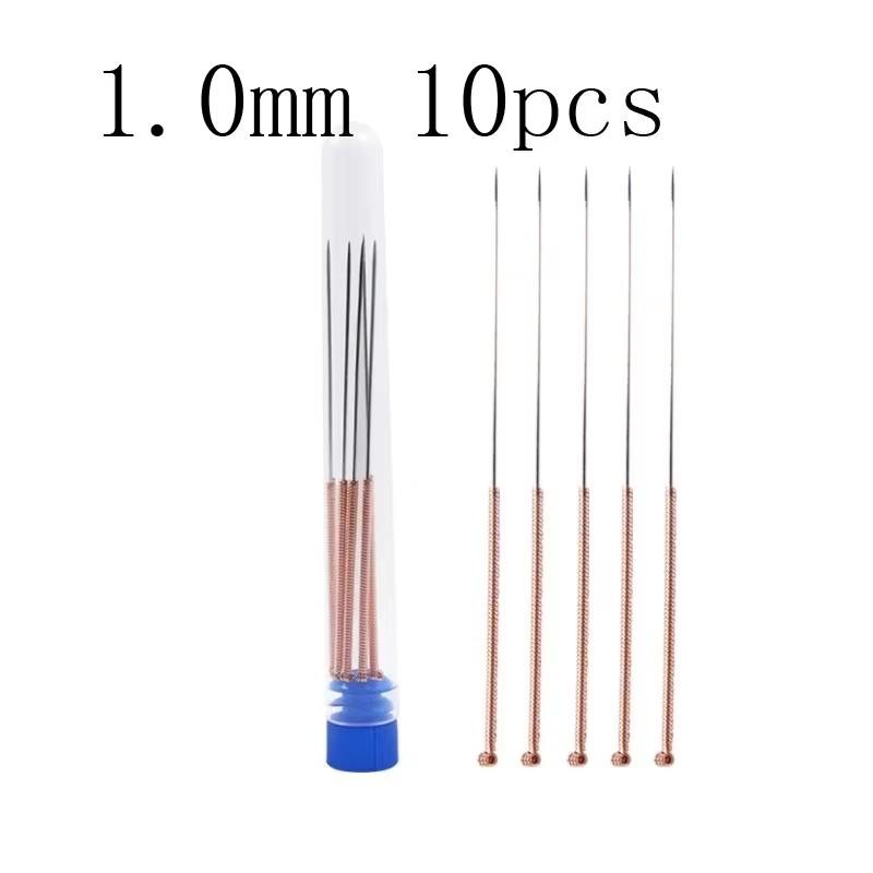 10pcs 3D Printer Nozzle Cleaning Kit 0.15/0.2/0.25/0.3/0.35/0.4/0.5/0.6/0.8/1.0mm Stainless Steel Nozzle Cleaning Needles