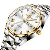 Hot-Selling Men's Quartz Waterproof Luminous Steel Band Wristwatch