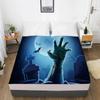 Cartoon Hallowmas Children's Elastic fitted sheet bed sheet With An Elastic Band Mattress Cover Bed cover for kids baby PARTY