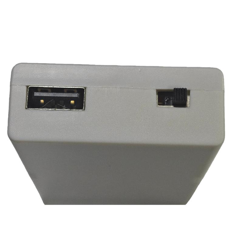 1Pcs Built In Usb Battery Holder With Switch And Cover 3Aa 4.5V Battery Box Aa Battery Case Diy Accessories