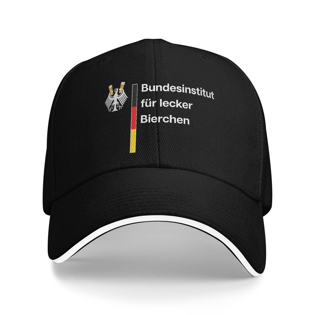 GerUnisexFederal Institute for Delicious Beers Sandwich Baseball Caps Casual Unisex Breathable Sun Cap Sport Hats