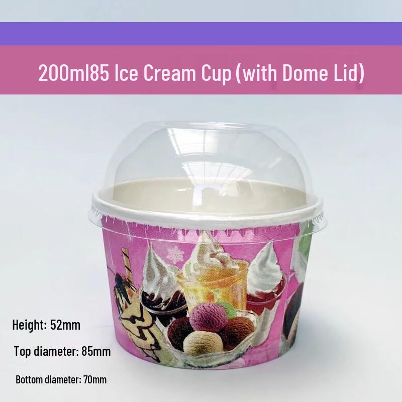 Disposable Ice Cream Paper Cups