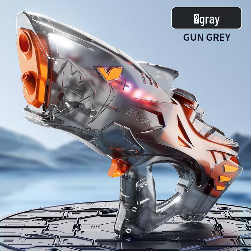 Uz Electric Water Gun: Fully Automatic, Continuous Spray, Cool Light Effects for Outdoor Water Battles