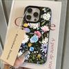 HOT Luxury Retro Flowers Lichee Leather Pattern Phone Case For Samsung S26 S25 S24 S23 S22 S21 S20 S10 Plus FE Ultra 4G 5G