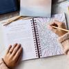 Blumen Malbuch für Erwachsene auf Glaubensbasis Glatte Papierstruktur Inspirierendes Buch Biblisches Malbuch für Frauen Blumenkunst