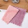 5PCS Microfiber Towel Absorbent Kitchen Cleaning Cloths Non-stick Oil Dish Towel Rags Napkins Tableware Household Cleaning Towel