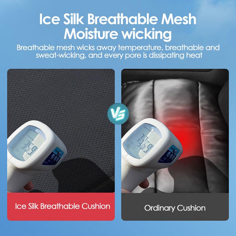 Adult Car Booster Seat Heightening Wedge Car Seat Cushion Chair Pad Breathable Car Accessory For Short Drivers People Women Men