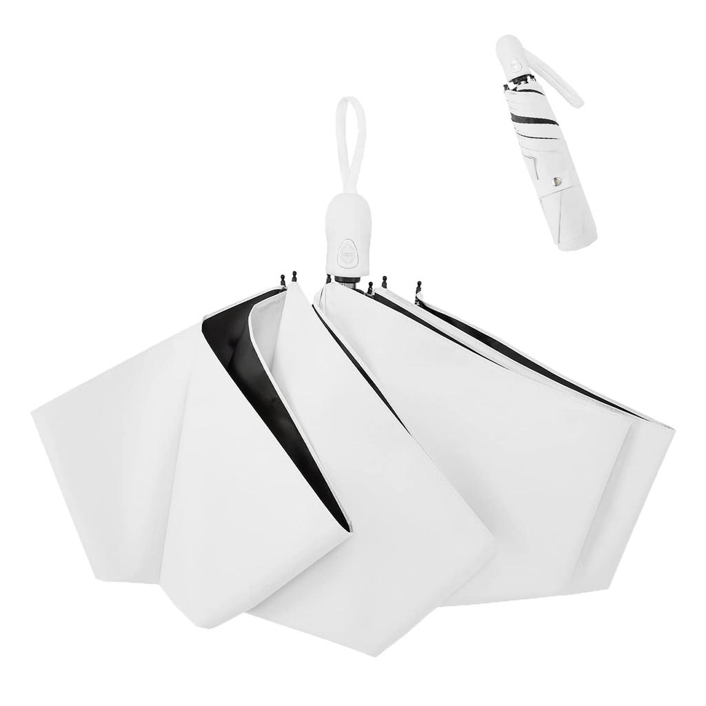 konciwa 199g Folding Parasol with UV Protection and Light Automatic Full Suitable for Sun and Folding Parasol for Women and UV Windproof and Perfect