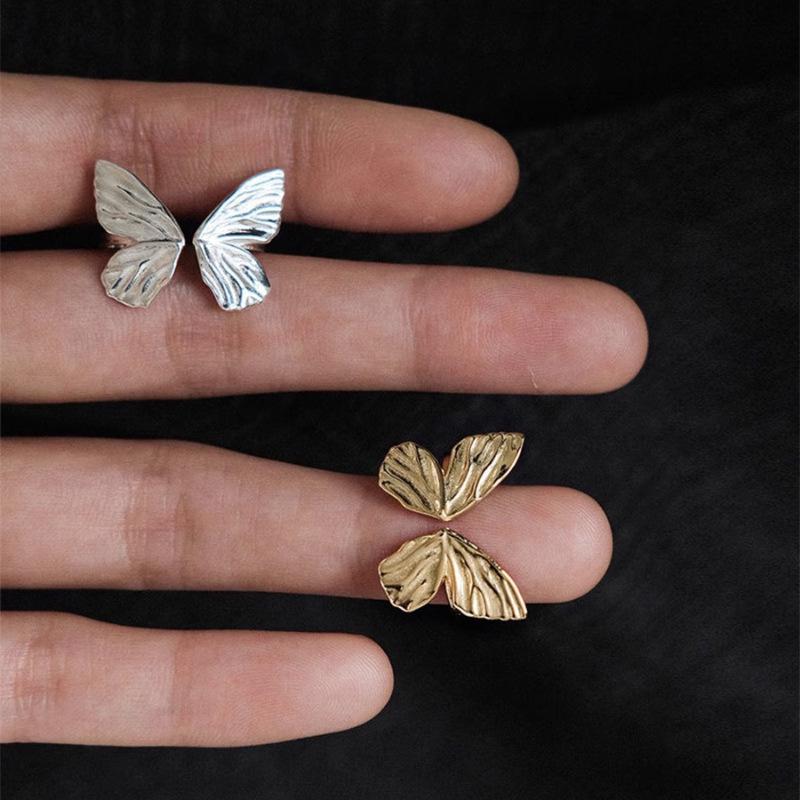 Minimalist Butterfly Women's Temperament Index Finger Ring - Mori Style, High-End Design, Versatile Open Finger Hand Jewelry