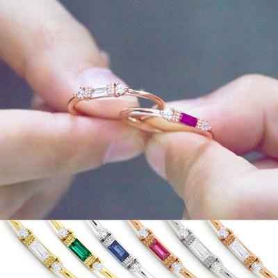 Fingerring für Damen, Zirkonia, CZ, Braut, Hochzeit, Verlobung, Schmuck