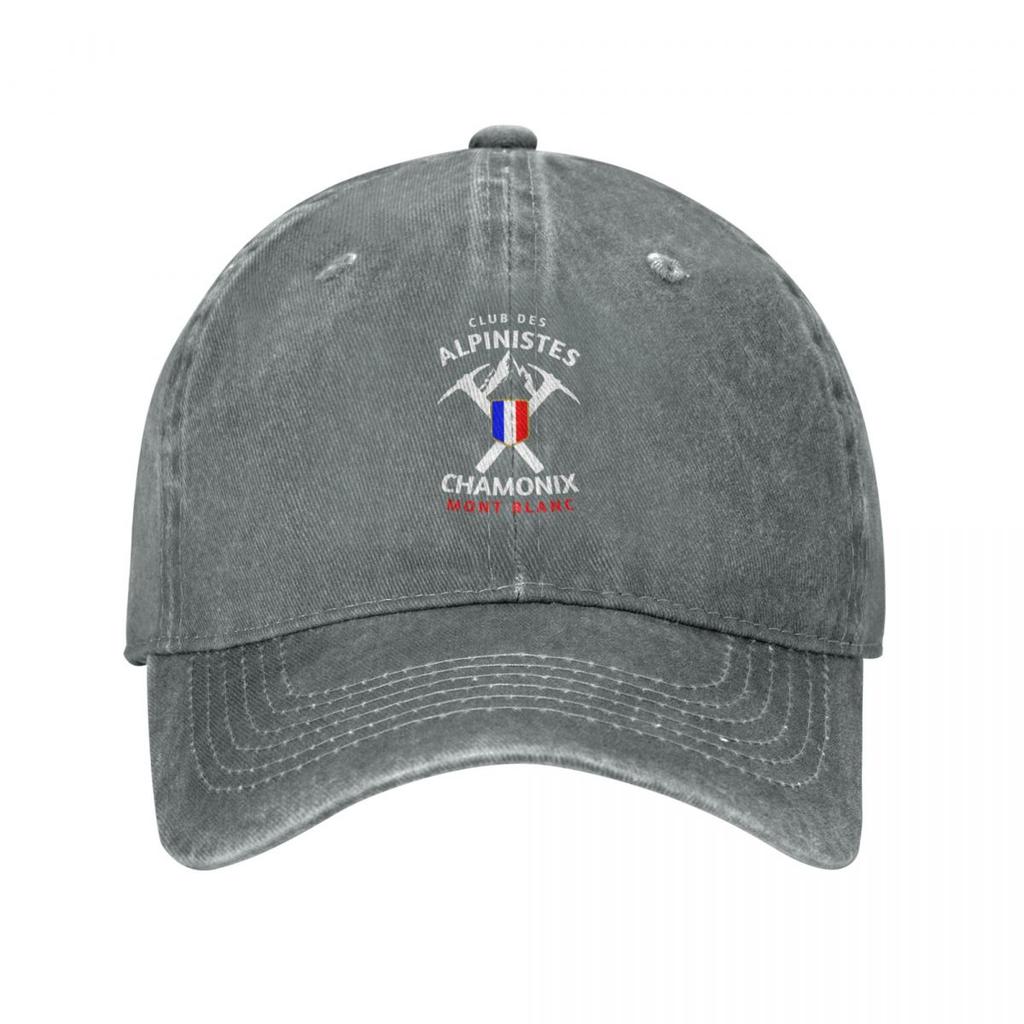 Bergsteigen Chamonix Mont Blanc Klettern Baseballkappe Sommerhut Ikone Vintage Junge Damen