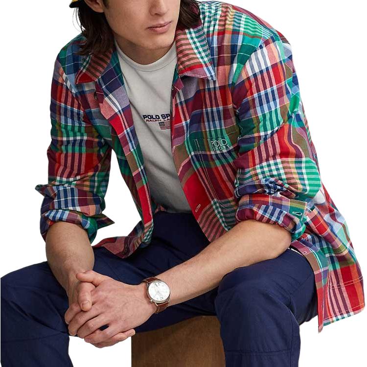 Polo Ralph Lauren Shirt Men's Multicolor MNPOWOV16822027-