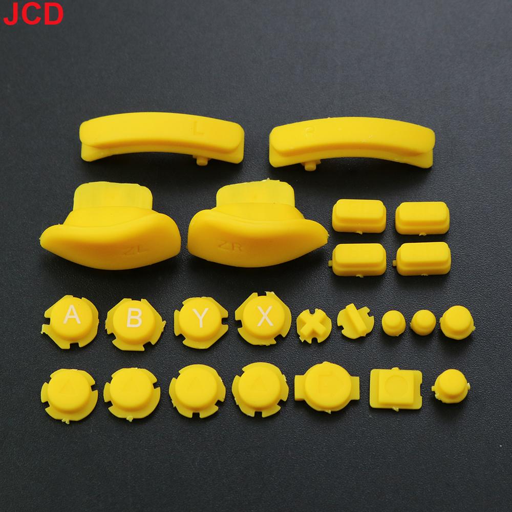 JCD 1Set Replacement ABXY Direction Keys SR SL L R ZR ZL Trigger Full Set Buttons For Switch NS NX Joy-Con