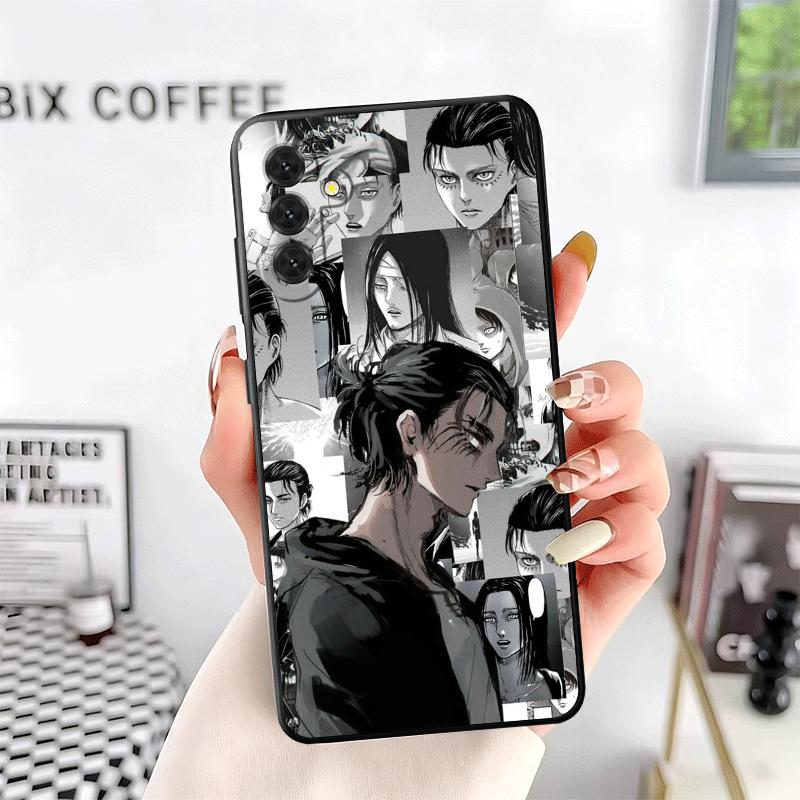 A-Attack On T-Titan Anime Soft Phone Case for Samsung A17 A37 A57 A16 A26 A36 A56 A15 A25 A35 A55 A14 A24 A34 A54 A13 A23 A33 A5
