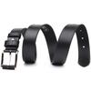 Reliable Men's Leather Belt GRANDE PELLE Leather Belt 21467 Black