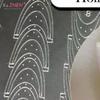 Fully Transparent Hollow French Nail Stickers Spray Painting Stencil French Edges Templates Patting Glue Adhesive Auxiliary Tool