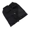 Swim Bag Oxford Cloth Mesh Drawstring Backpack Portable Beach Backpack for Cycling Swimming Surfing Black