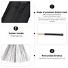 Bamboo Bundle Drumsticks Drumstick Set 5 Pairs Drum Sticks Mallets Brushes with Oxford Cloth Bag for Practice Performance