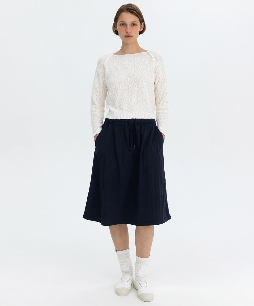 BENSIMON Boucle Knit Pull Over - Ivory