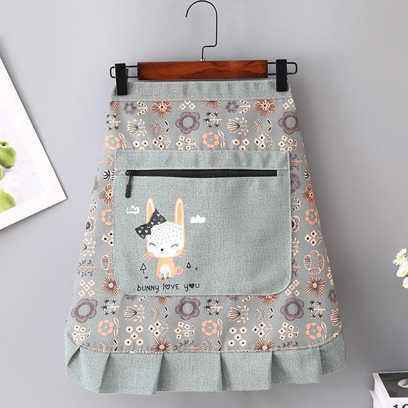 1Pcs Kitchen Sleeveless Apron Household Polyester Cooking Apron With Pocket Clothes Protection For Barber Painter Chef