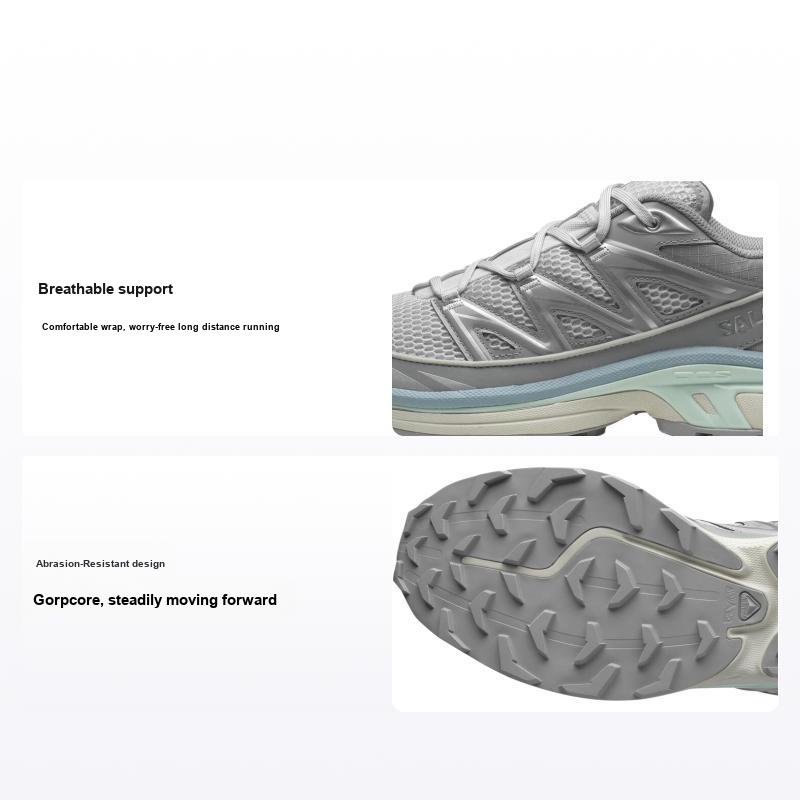 Salomon XT-6 Expanse Сезонные Унисекс Кроссовки Alloy Серый Lunar-Rock Серебристый L47748700 44⅔